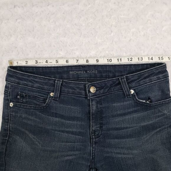 Michael Kors size 6 super soft dark wash denim jean - Picture 12 of 13